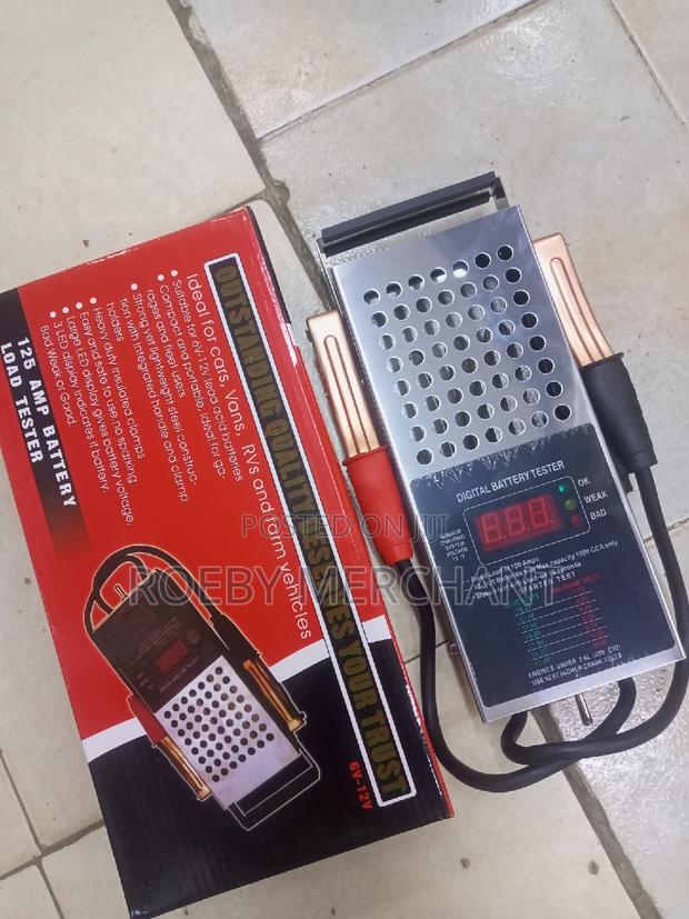 Digital Battery Load Tester - main view