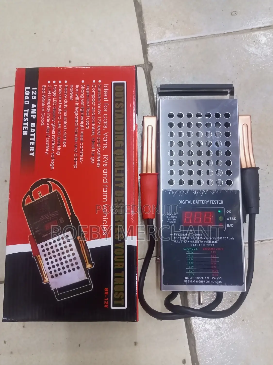 Ideal Battery Load Tester