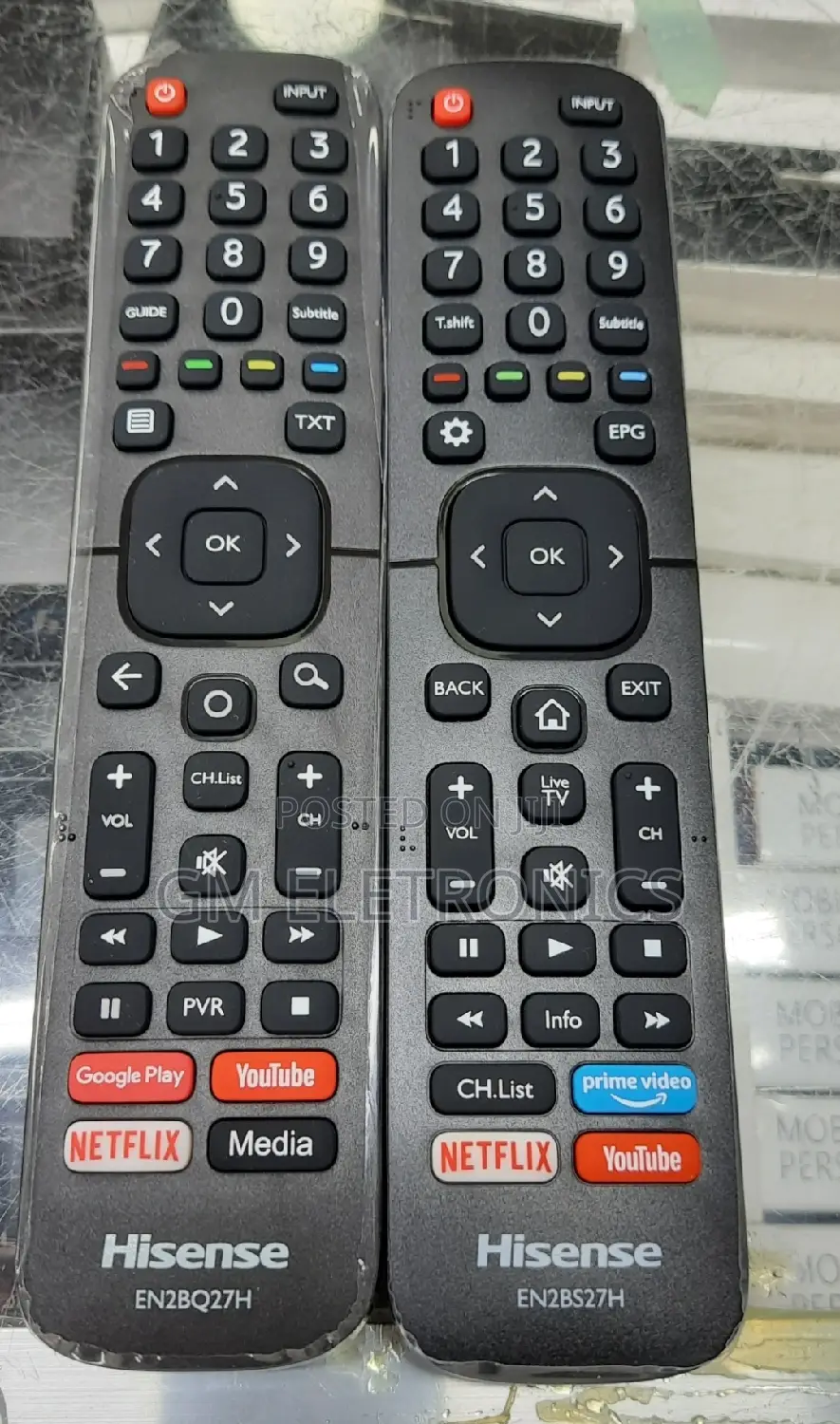 Original Hisense EN2BQ27/ EN2BS27H Remotes.(Brand New)