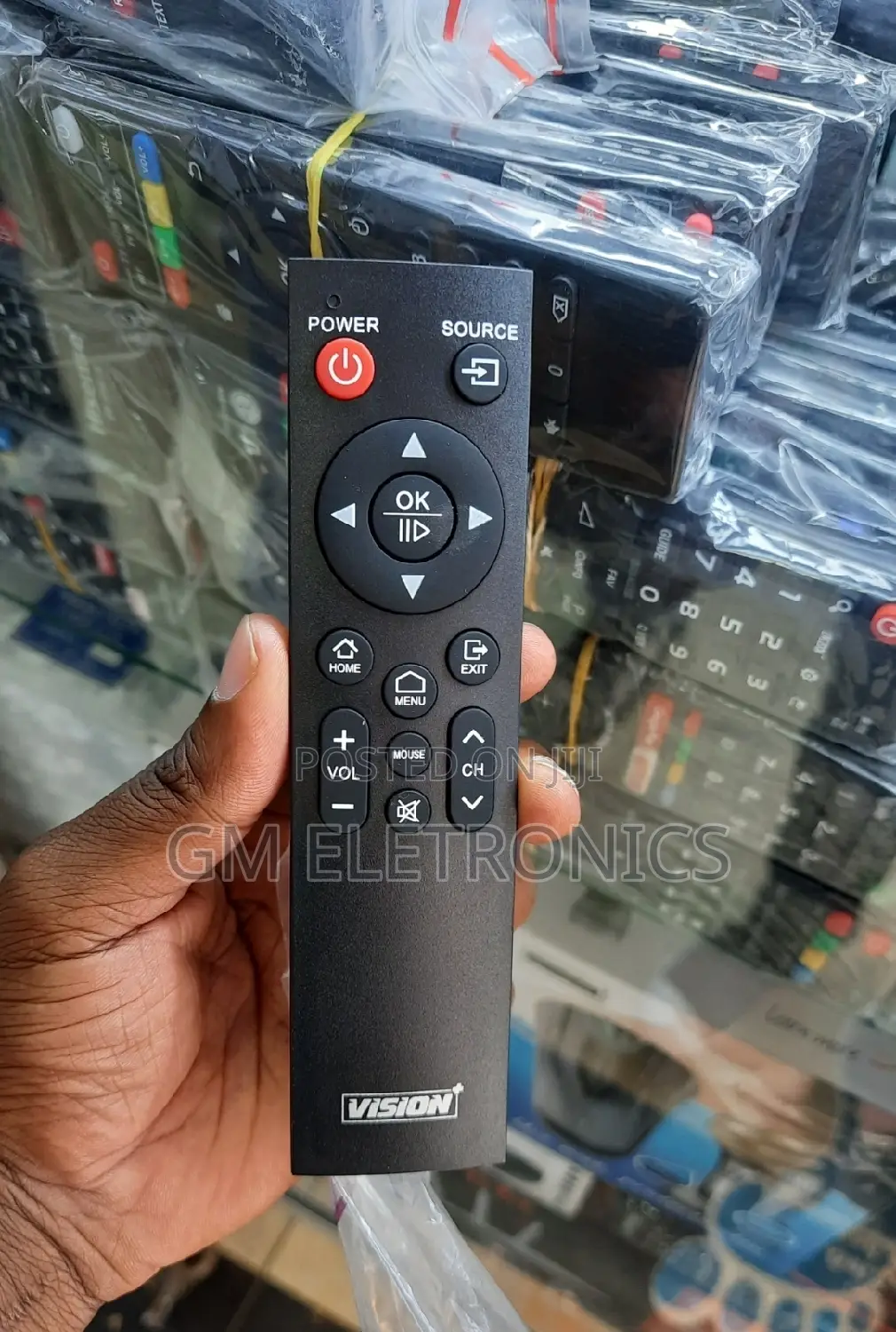 NEW Vision+ Remote Control With Free Batteries.