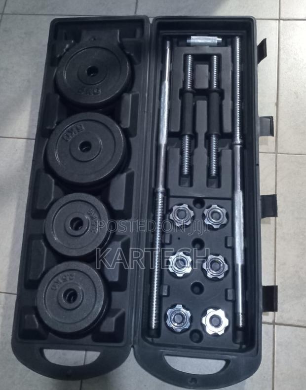 Dumbbell Set With Portable Briefcase 50kg
