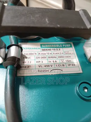 2" Submersible Pump 3hp