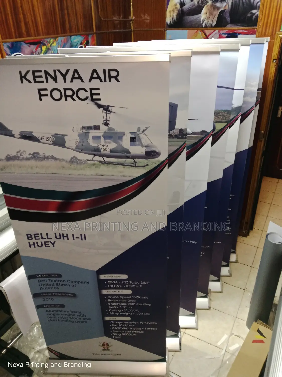 Wide Base 85cm by 200cm Display ROLL-OUT BANNER