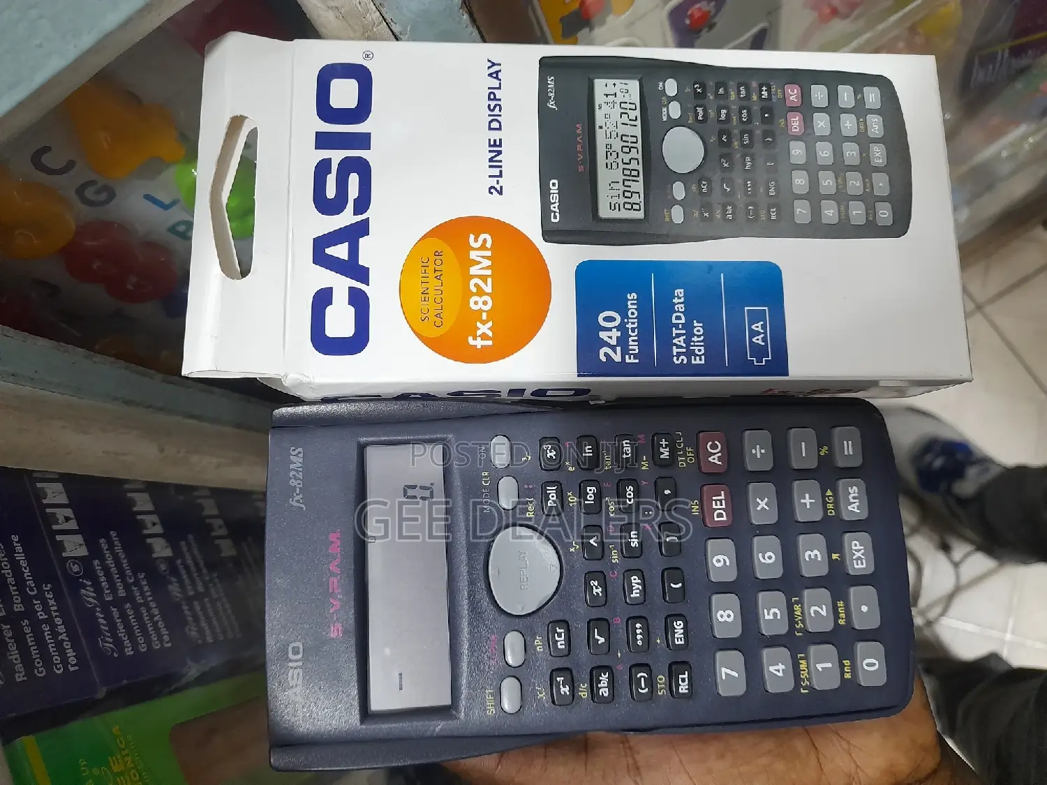1st Edition Casio Fx-82ms Scientific Calculator >Calculator