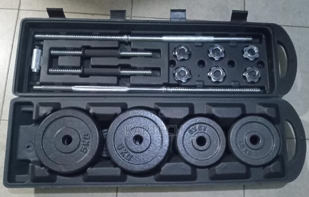 Adjustable Weights Set 50kg Dumbbells With Portable Case