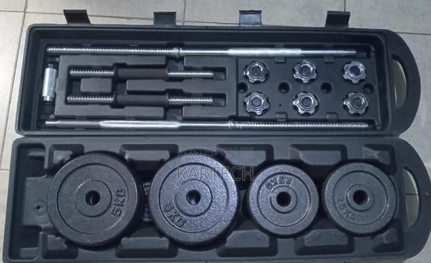 Dumbbell 50 Kg Adjustable Weights With Portable Briefcase