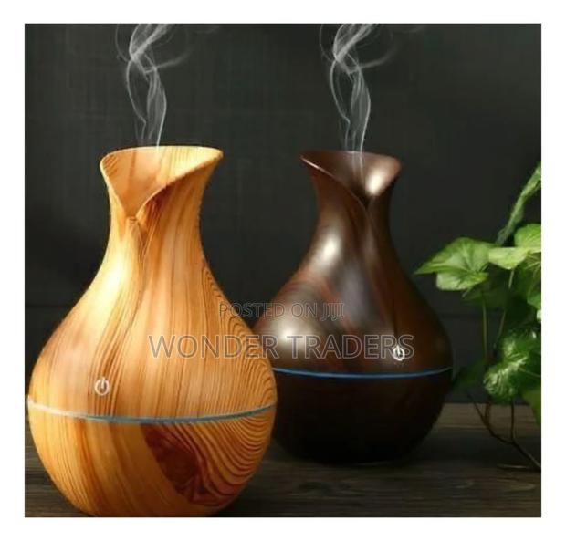 Diffuser Ultrasonic Humidifier With LED Light - main view