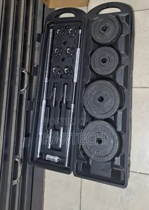 50 Kg Dumbbells Set With Carrying Case