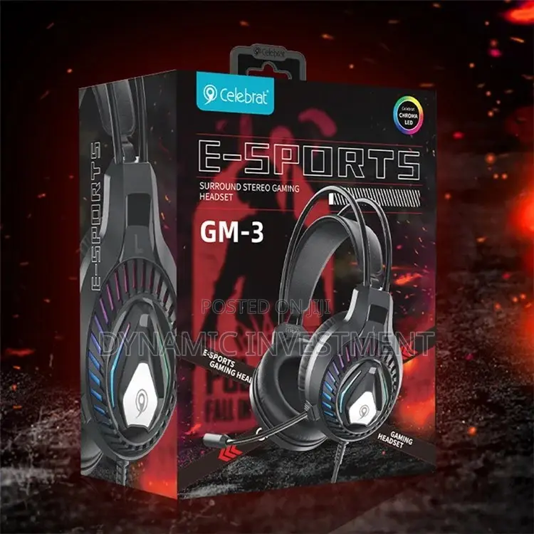 Celebrat GM-3 Gaming Headphones/Headsets for Ps4,Ps5,Xbox