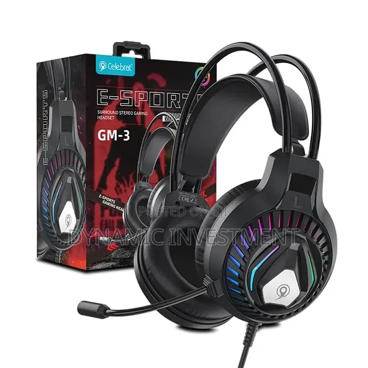 Celebrat GM-3 Gaming Headphone/Headsets for Ps4,Ps5