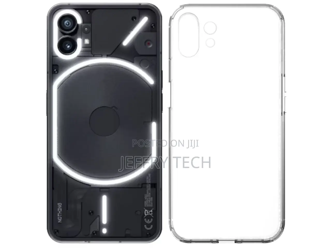 Nothing Phone (1) Rubber Case TPU Clear Case