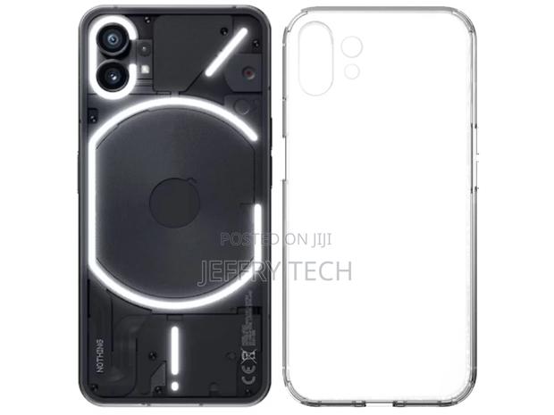 Nothing Phone (1) Rubber Case TPU Clear Case - thumbnail 2