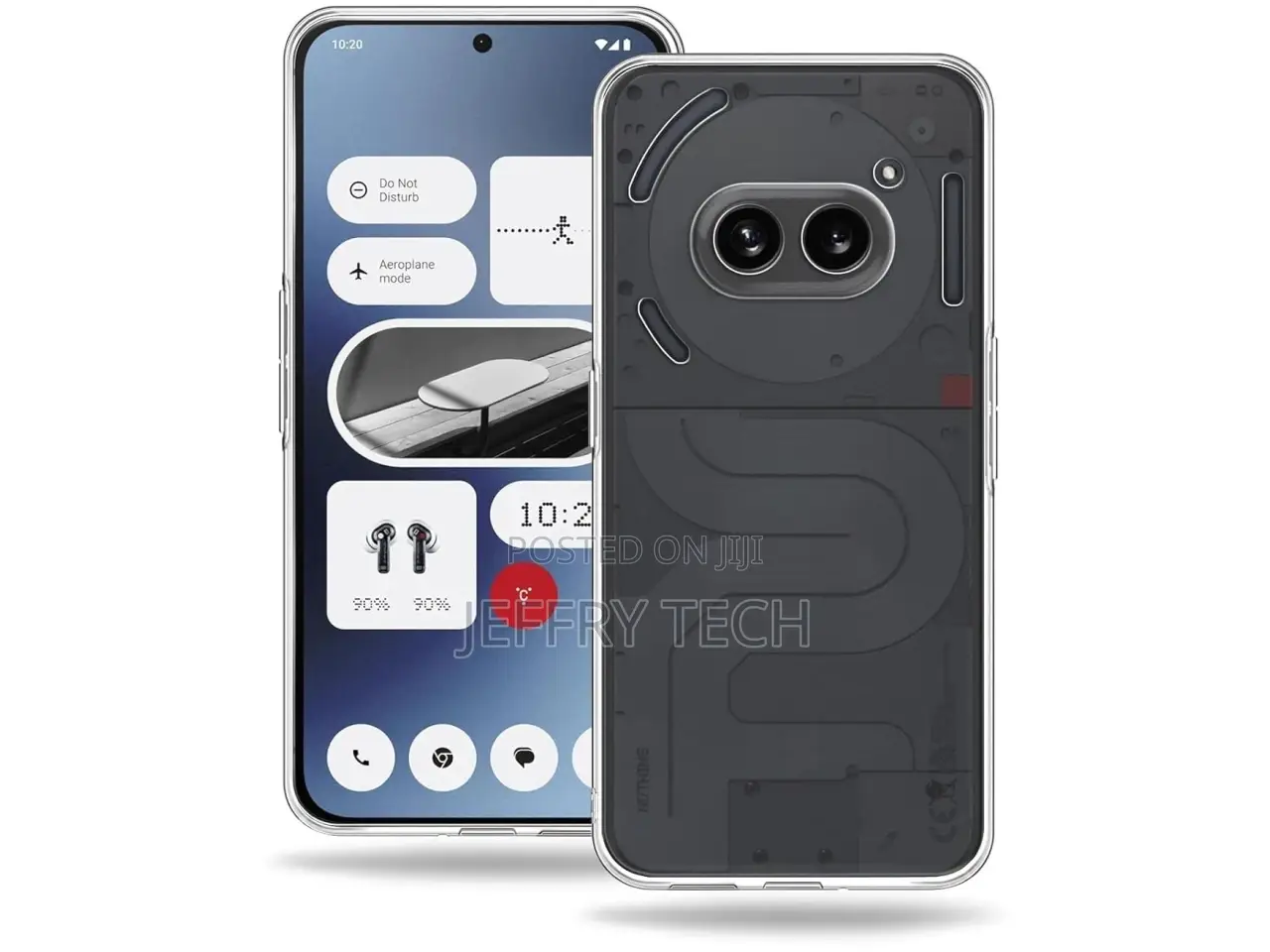 Nothing Phone (2a) Rubber Case TPU Clear Case