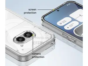 Nothing Phone (2a) Rubber Case TPU Clear Case