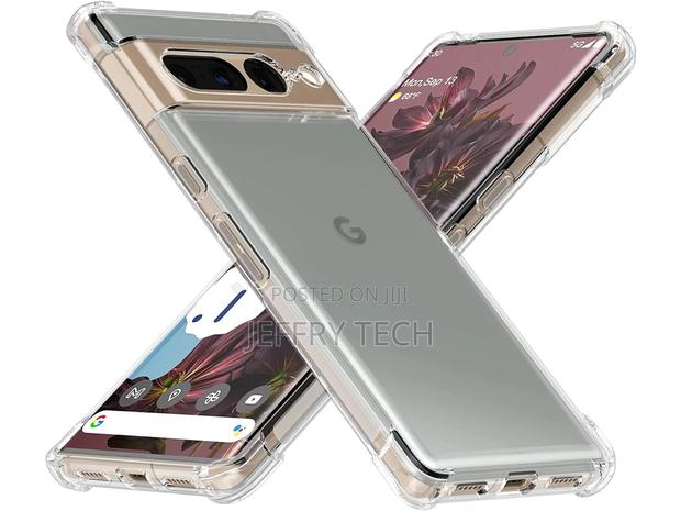 Google Pixel 7 Pro Case Crystal Clear Case Bumper Transparen - thumbnail 4