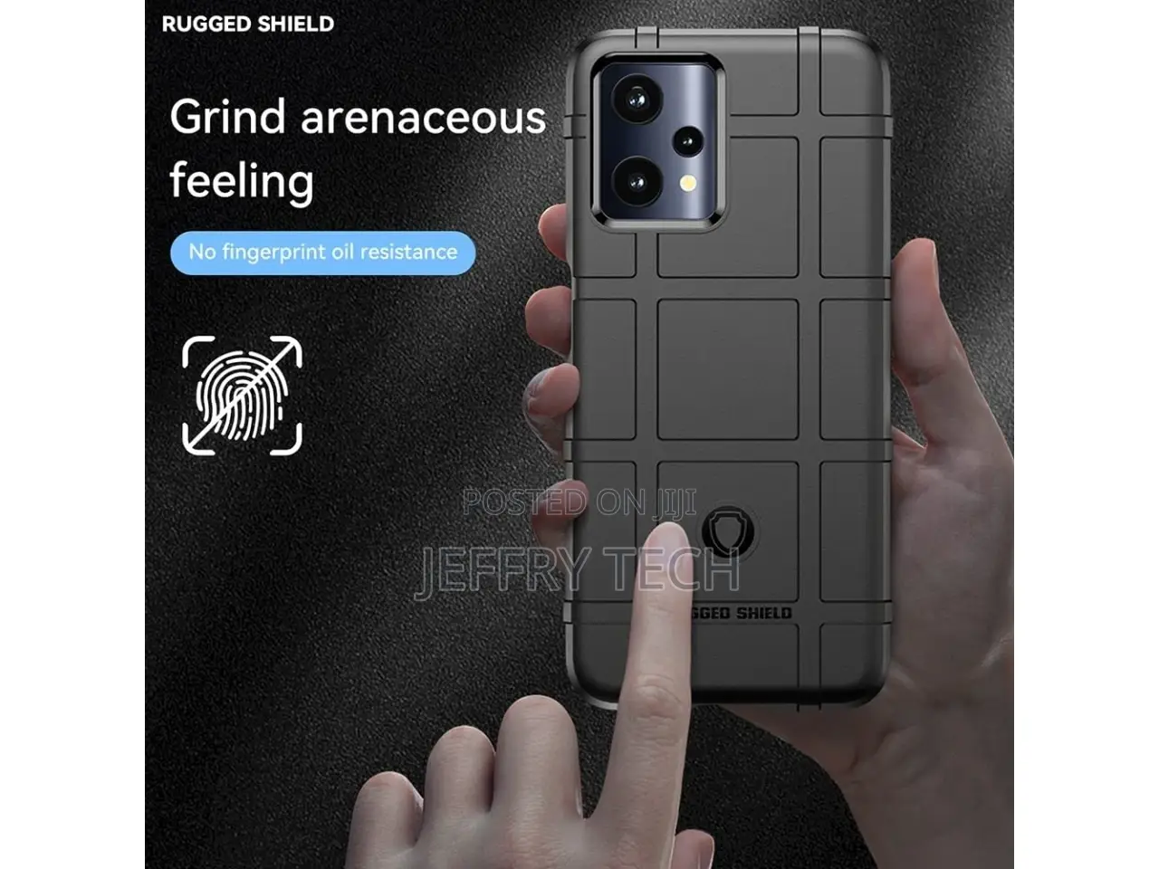 Oneplus Nord CE 2 Lite 5G Rugged Shield Anti-Shock Case Blac