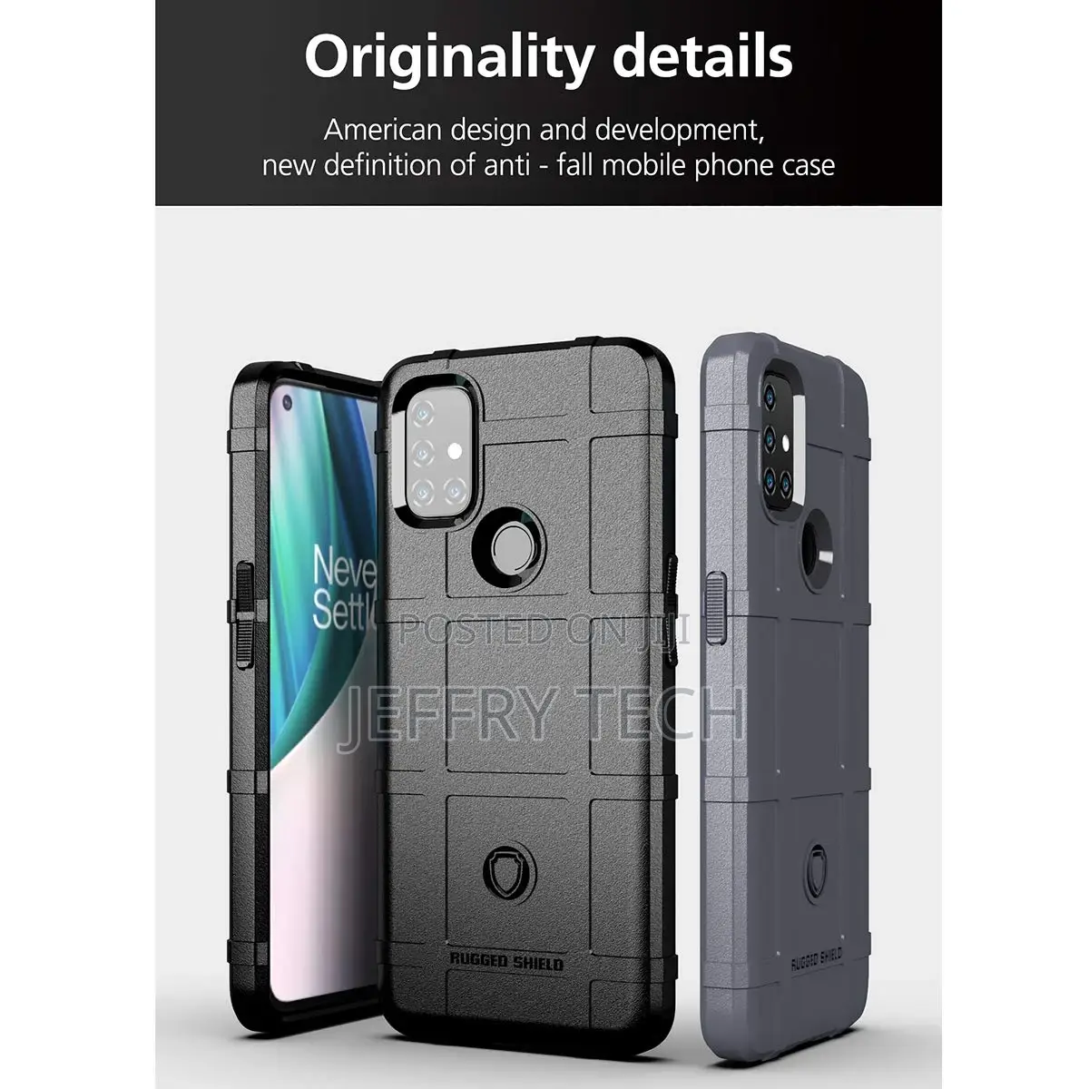 Oneplus Nord N10 5G Phone Case, Rugged Shield Slim Phone Cas