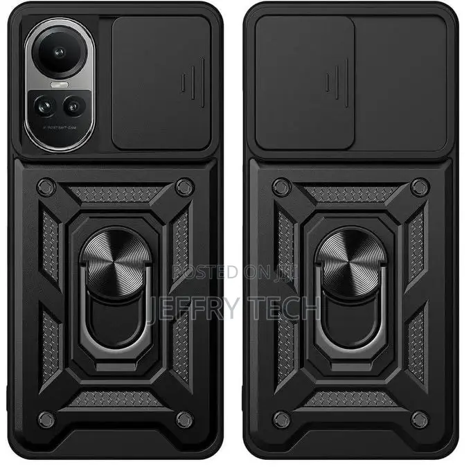 Oppo Reno 10 Pro 5G Case,Sliding Camera Lens Cover 360° Rota