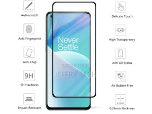 Oneplus Nord 2T 100% Full Screen Tempered Glass Screen Prote