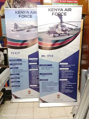 Portable Broadbase Roll Out Banners With Carrying Bag