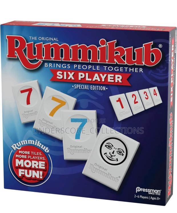The Original Rummikub Six Player Sixth Edition - main view
