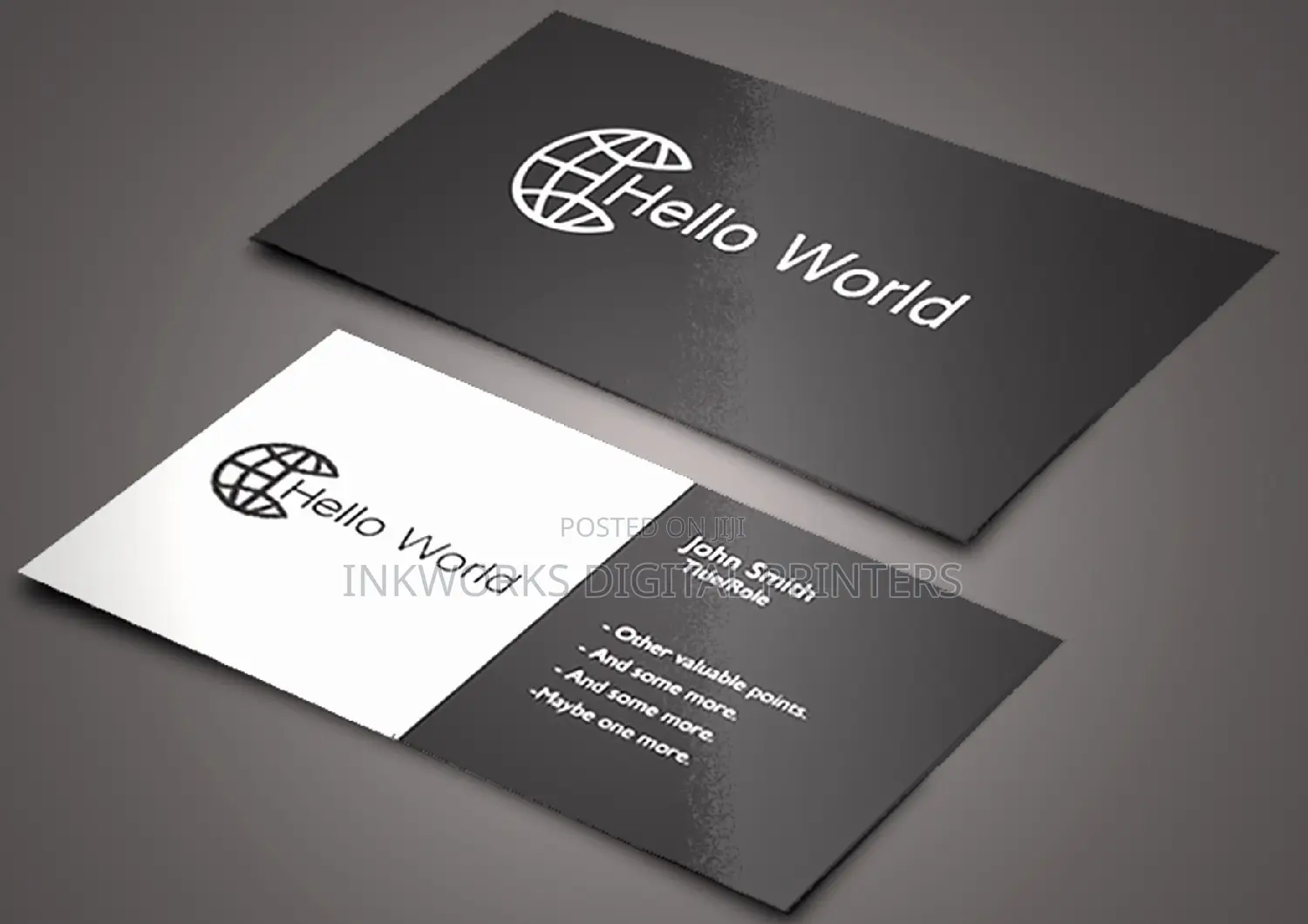 Clear Business Cards Printing