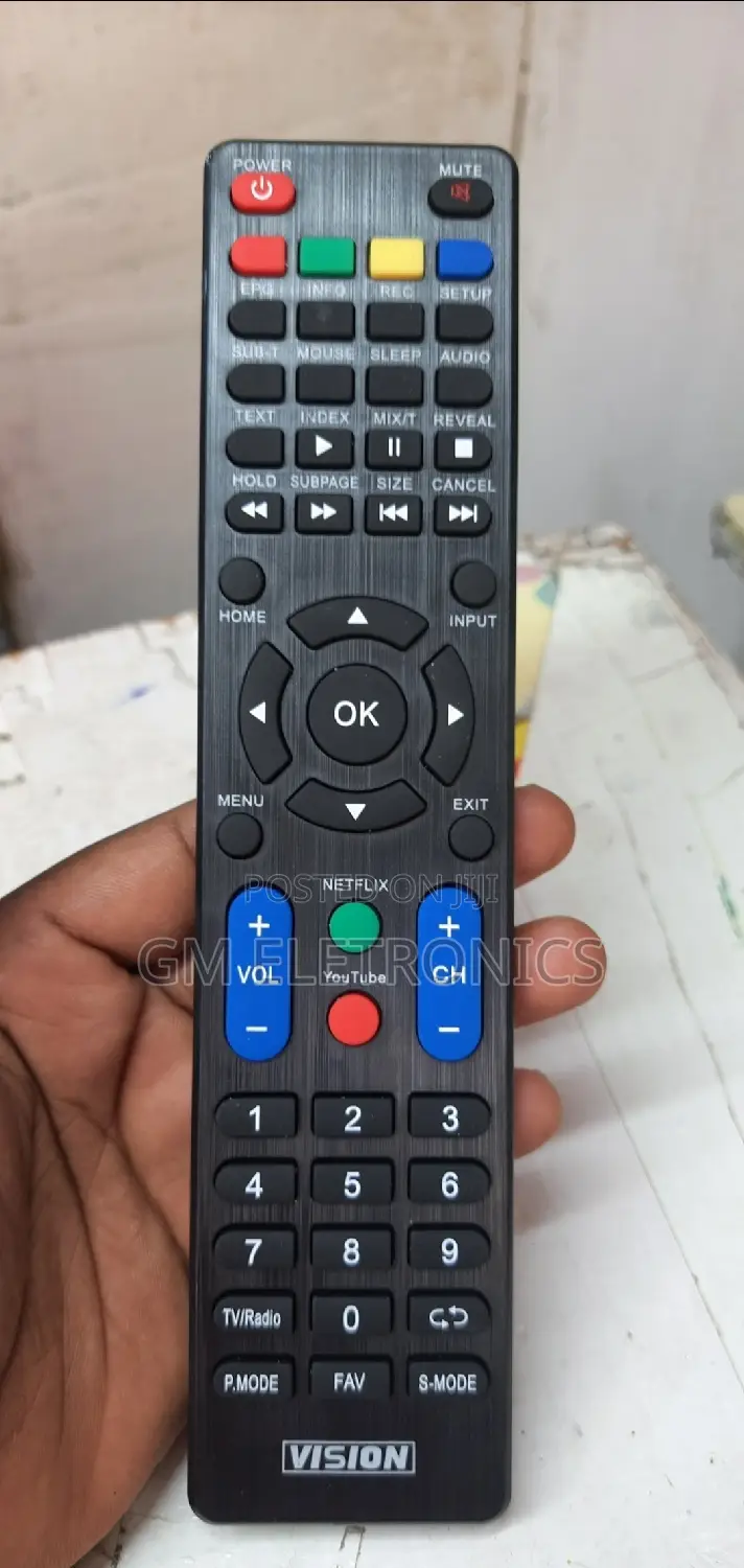 Vision Remote Control for Vision+ Frameless Smart Tv.
