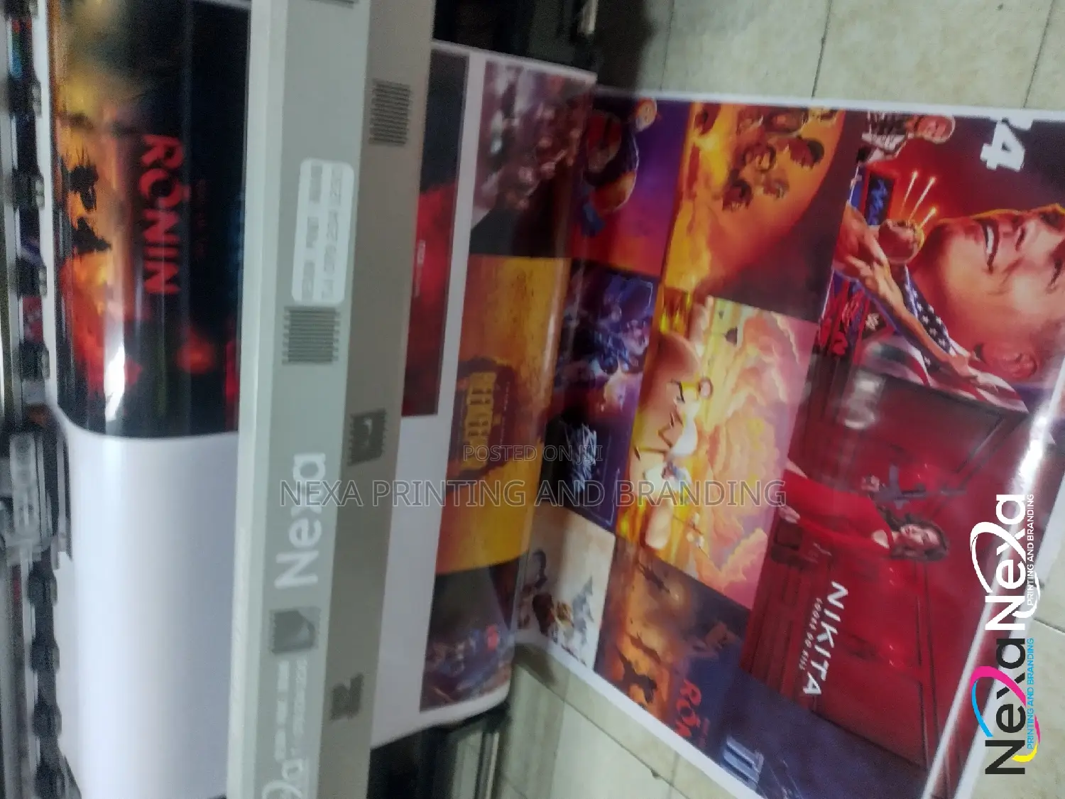 Movie Shops Trailer Sticker Posters