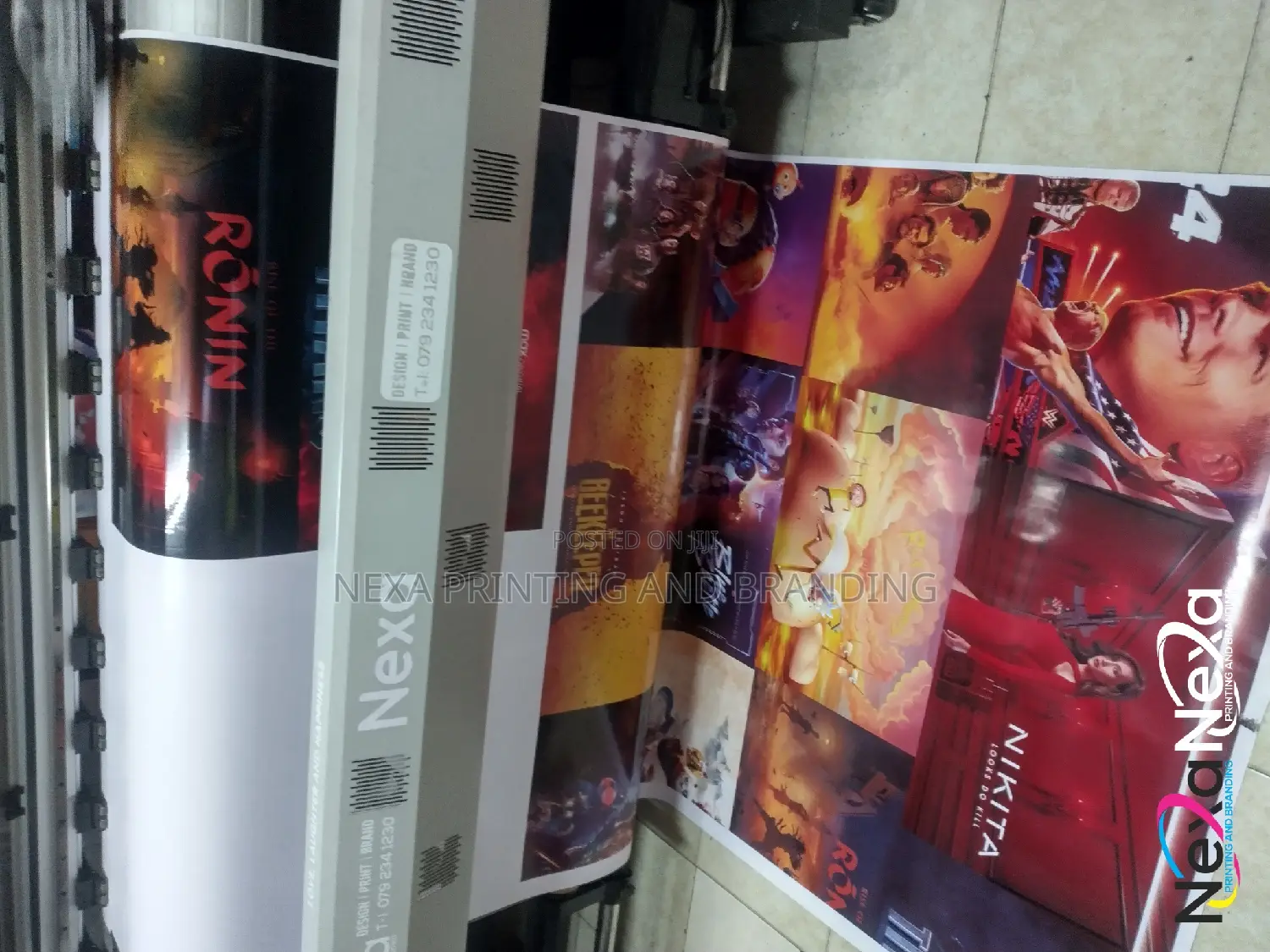 Movie Shops Trailer Sticker Posters