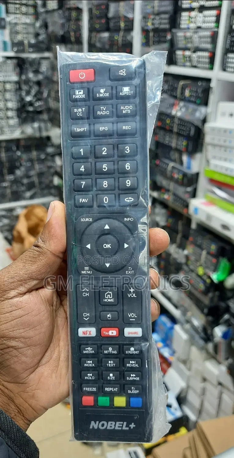 Noble Replacement Remote for Noble+ Smart TV.