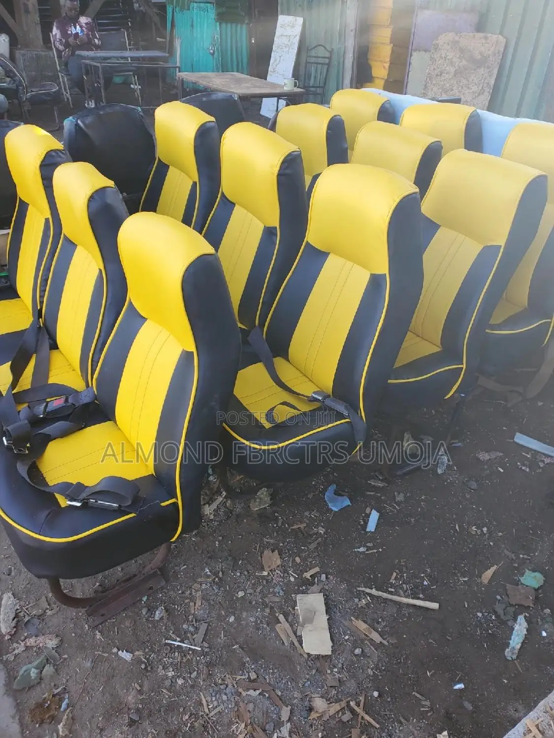 School Van Seats Upholstery and New Once