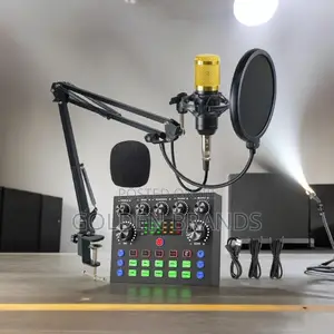 Professional V8 Sound Card, BM Microphone Studio