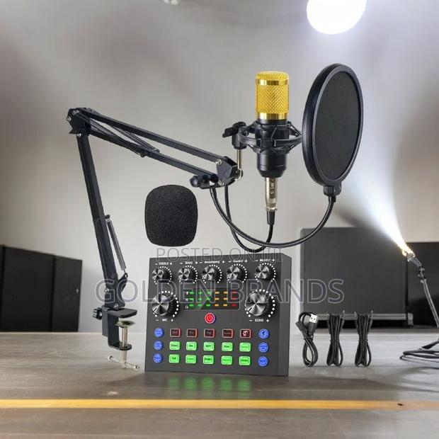 Professional V8 Sound Card, BM Microphone Studio - thumbnail 3