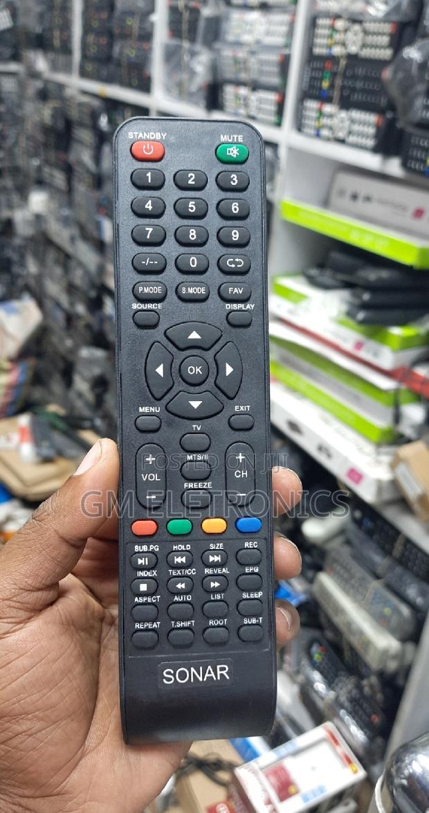 Sonar Remote Control for Sonar Digital TV. - main view