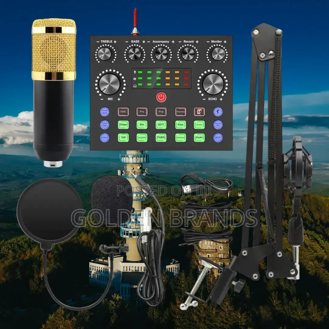 Smart BM-800 With V8 Sound Card Studio Set
