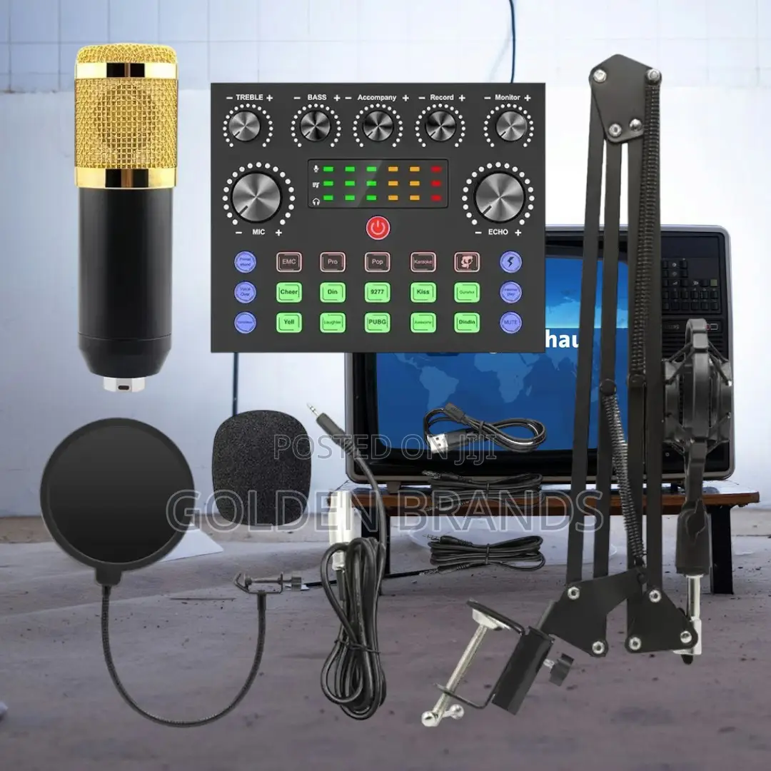 Smart BM-800 With V8 Sound Card Studio Set