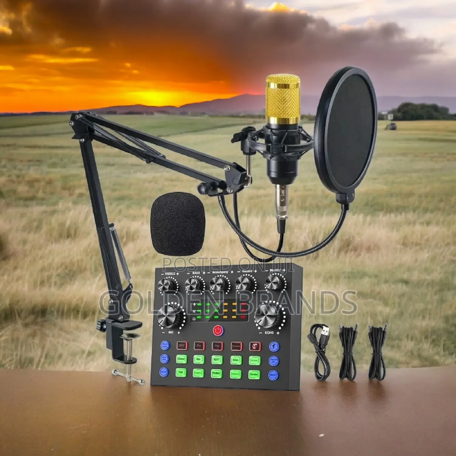 Smart BM-800 With V8 Sound Card Studio Set