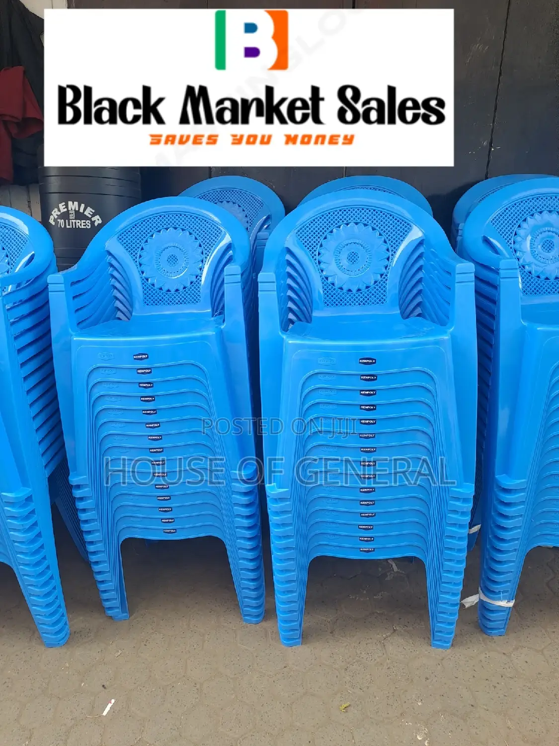 Good Quality Kenpoly Plastic Chair