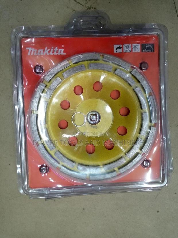 Original Makita Grinding Cup Wheel / Terrazzo Disk - main view