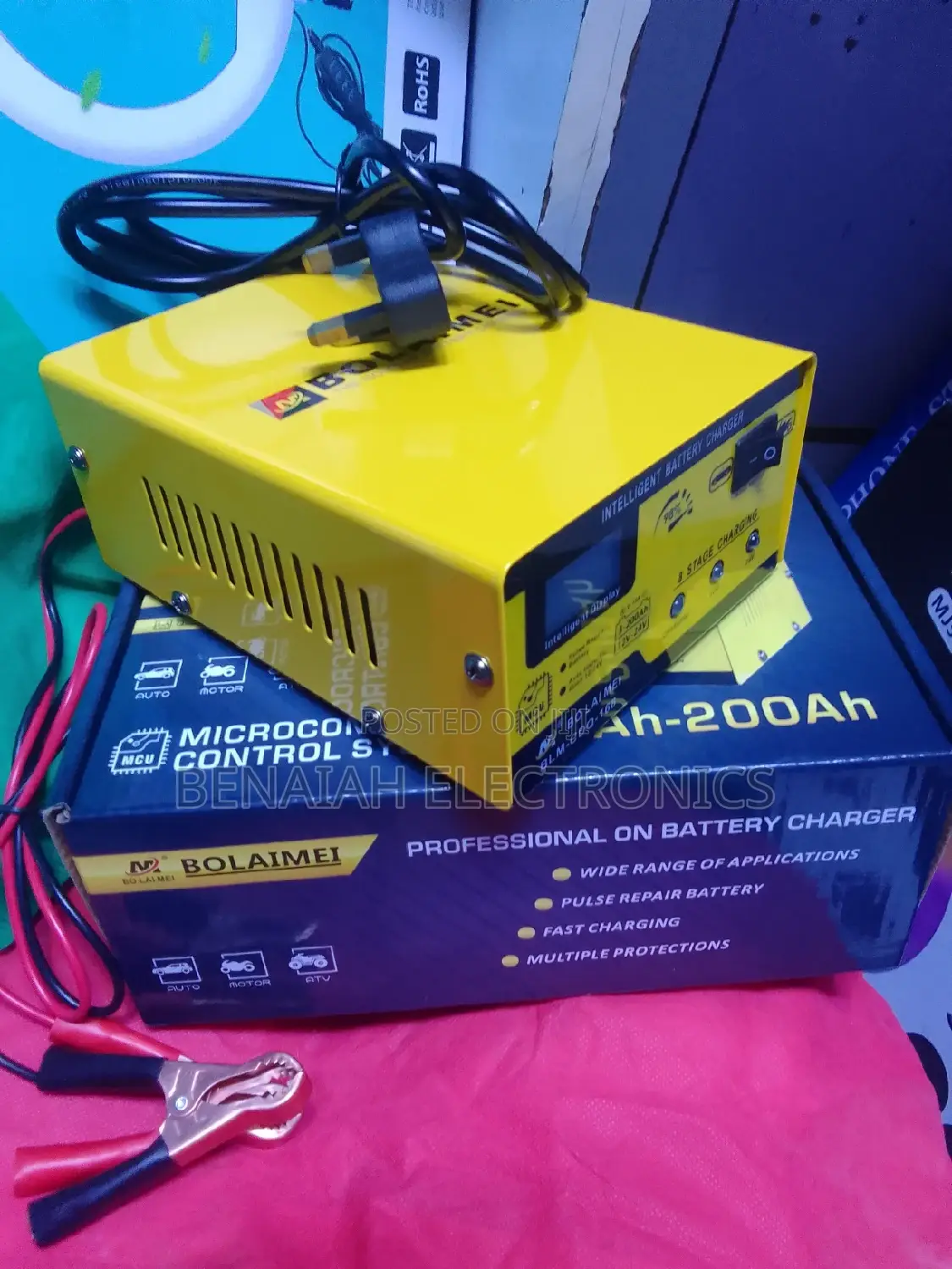 Car Battery Charger.Fast Charger Ac to Dc