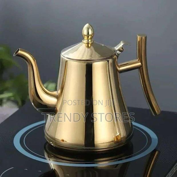 2L Stainless Steel Tea Pot With Infuser Set - main view