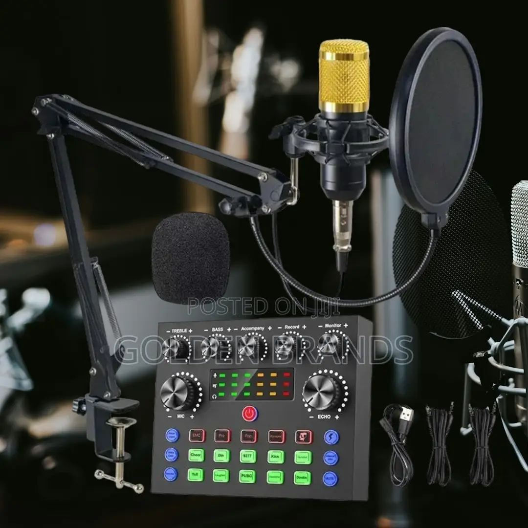 Full Mini Studio Equipment Recording,Live, Youtube, Facebook