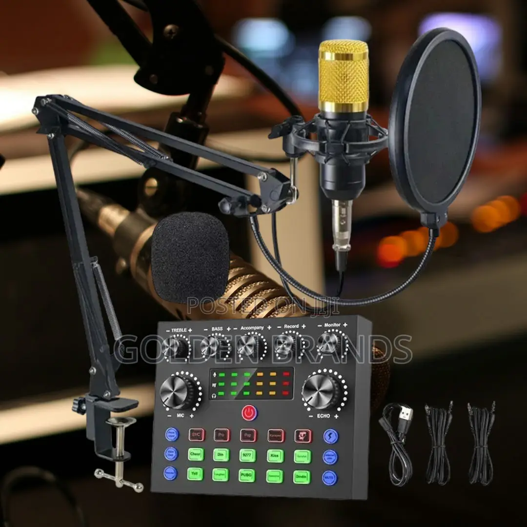 Full Mini Studio Equipment Recording,Live, Youtube, Facebook