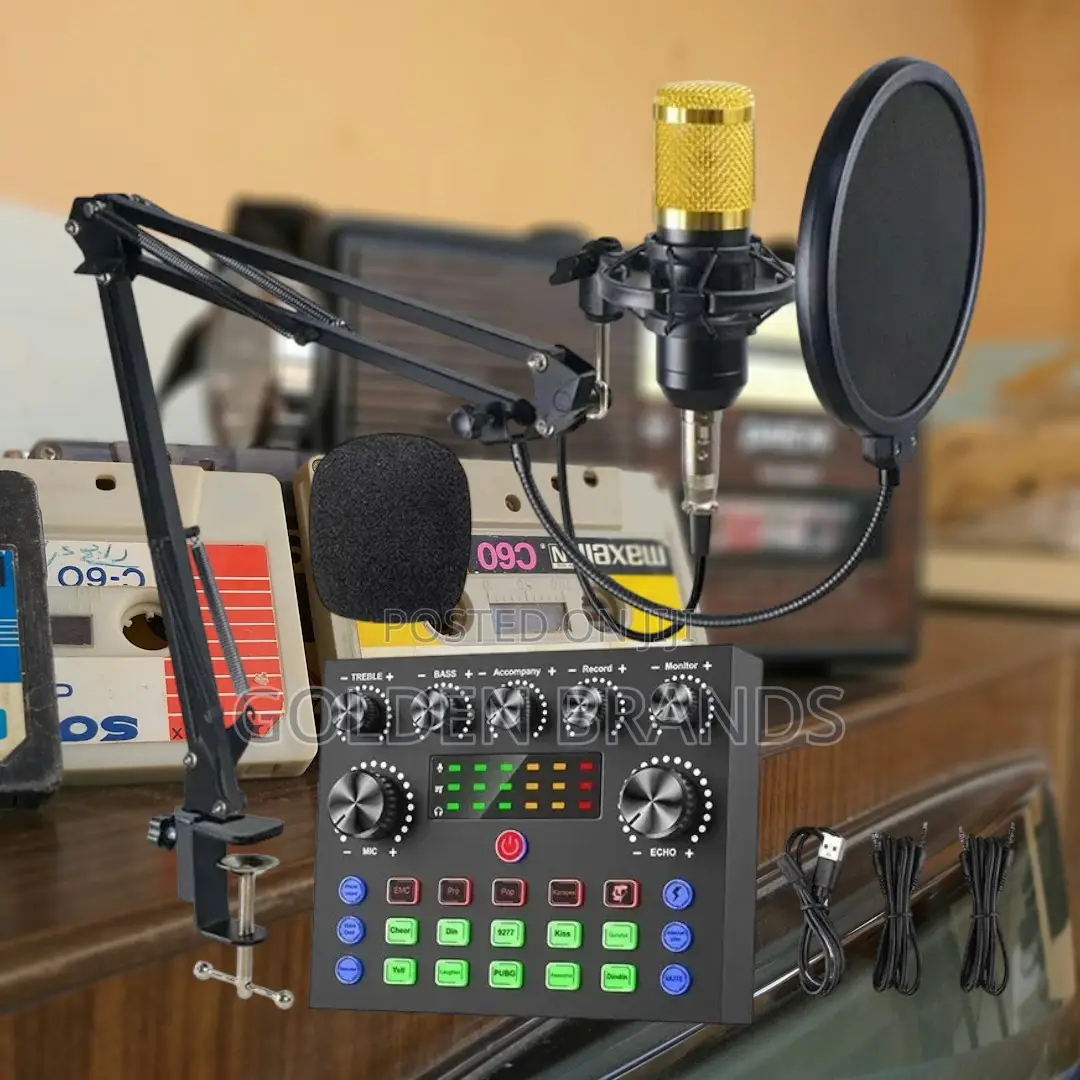 Full Mini Studio Equipment Recording,Live, Youtube, Facebook