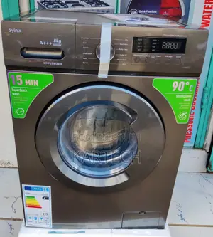 Syinix 8kgs Front Load Washing Machine - Silver