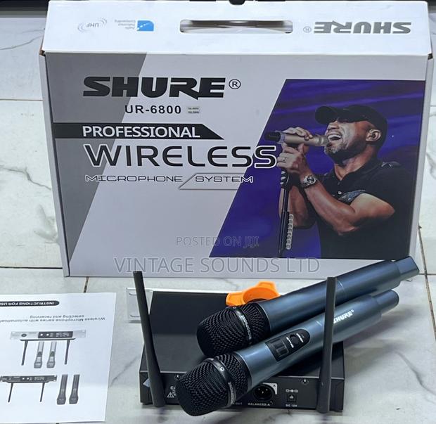 Shure Ur-6800 Uhf Wireless Professional Microphone System - main view