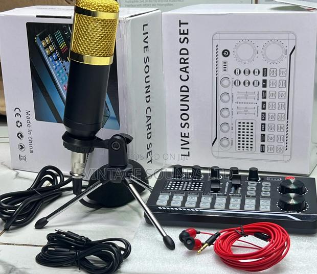 Live Soundcard Set for Tiktok Broadcasting Live - main view