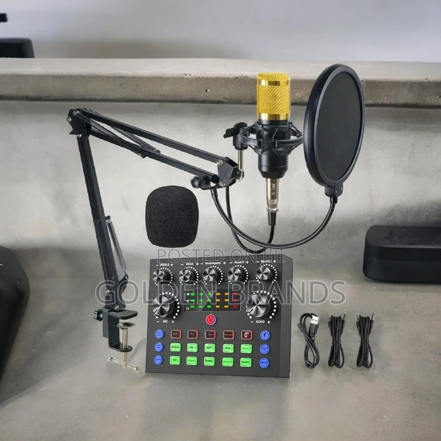 Bm800 V8 Sound Card Set Professional Audio Condenser Mic