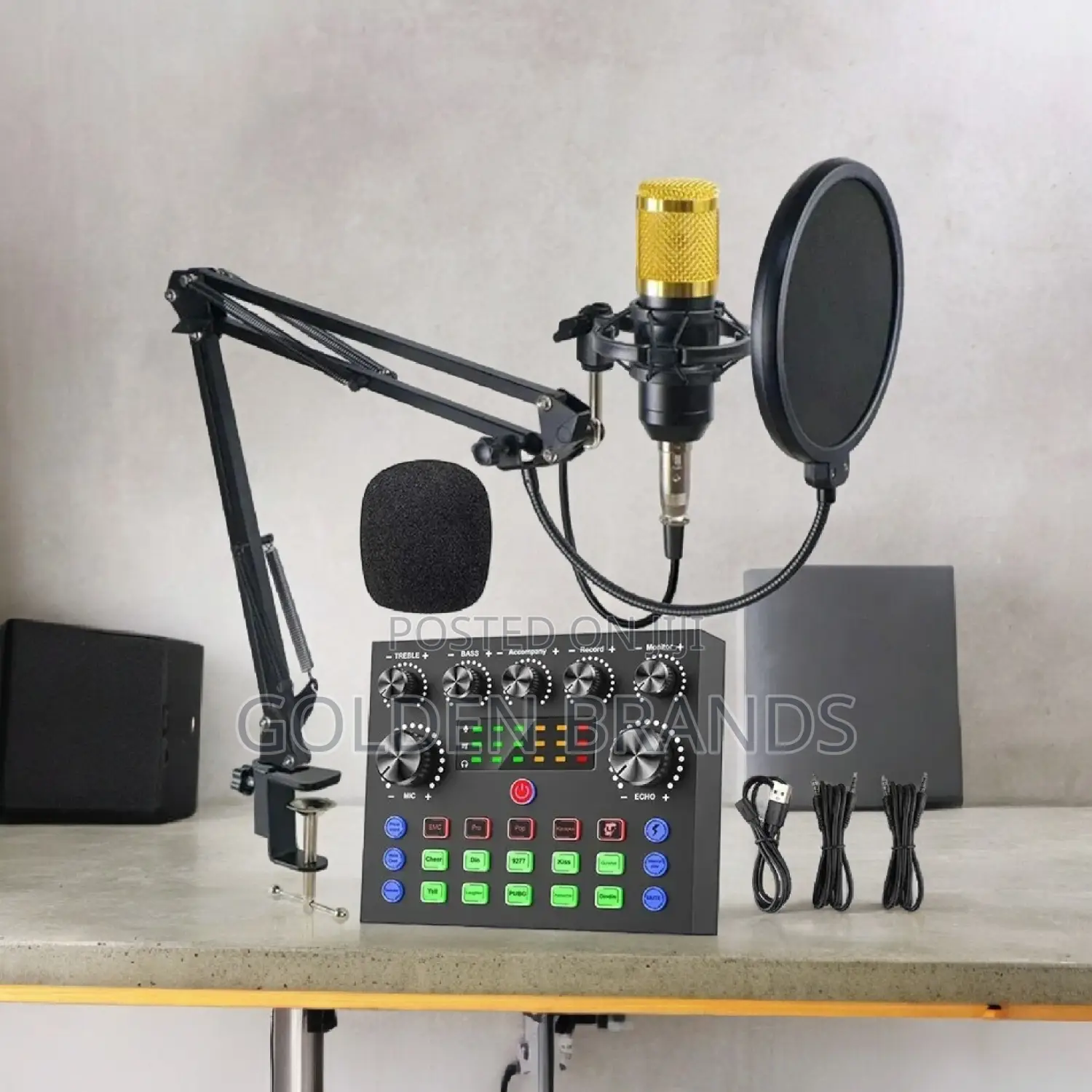Bm800 V8 Sound Card Set Professional Audio Condenser Mic