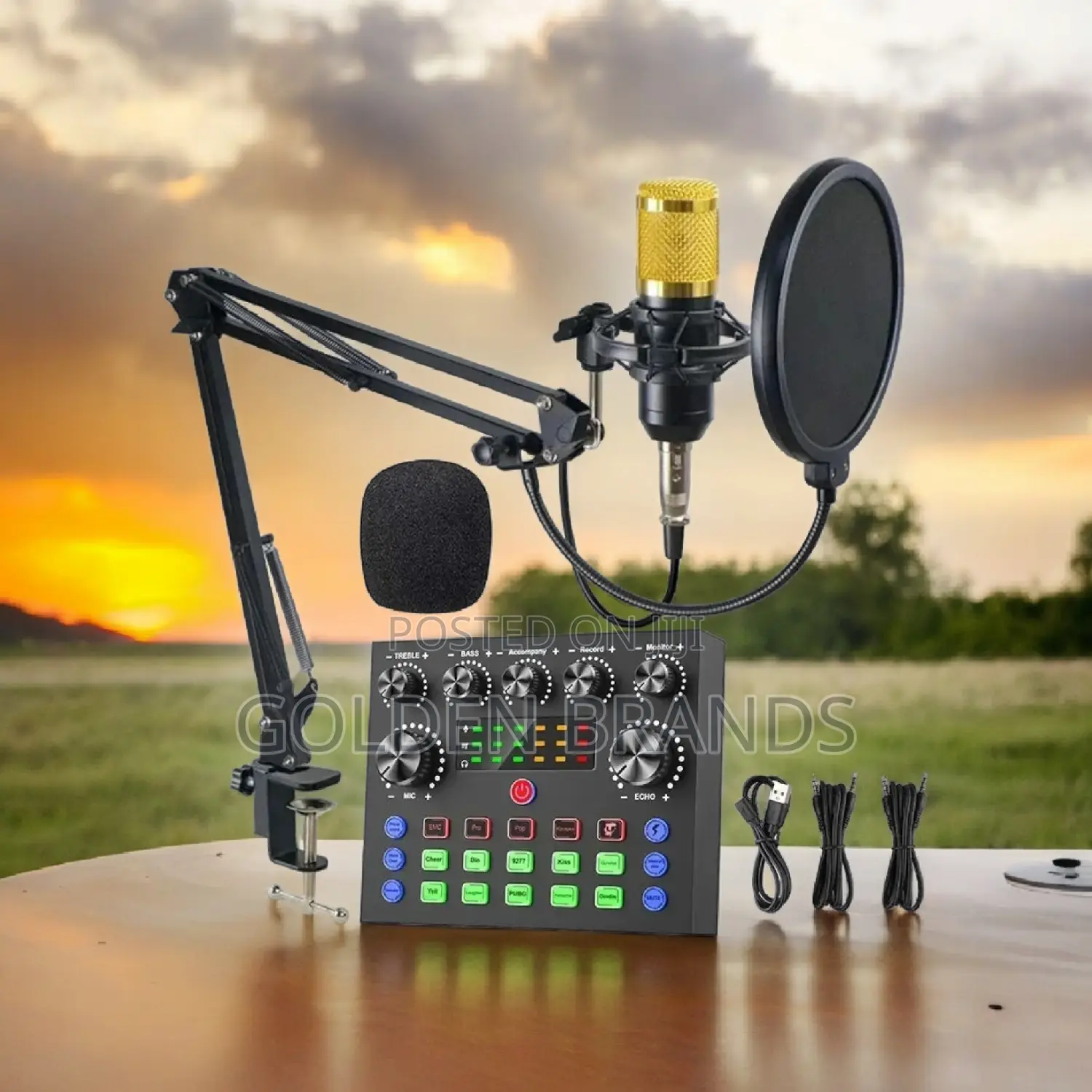 Bm800 V8 Sound Card Set Professional Audio Condenser Mic